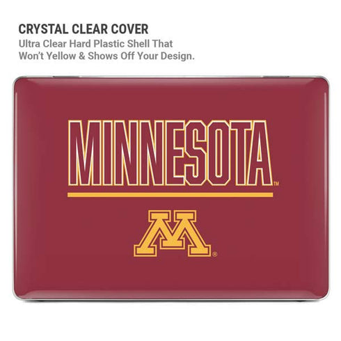 University of Minnesota Athletic Text MacBook Air 15in (2023-2025) Case plus Skin